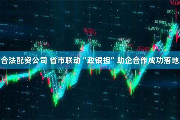 合法配资公司 省市联动“政银担”助企合作成功落地